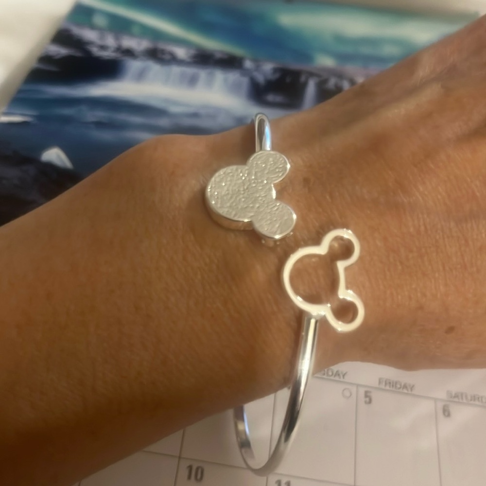 Adjustable Mickey Mouse Bangle - Picture 2 of 10